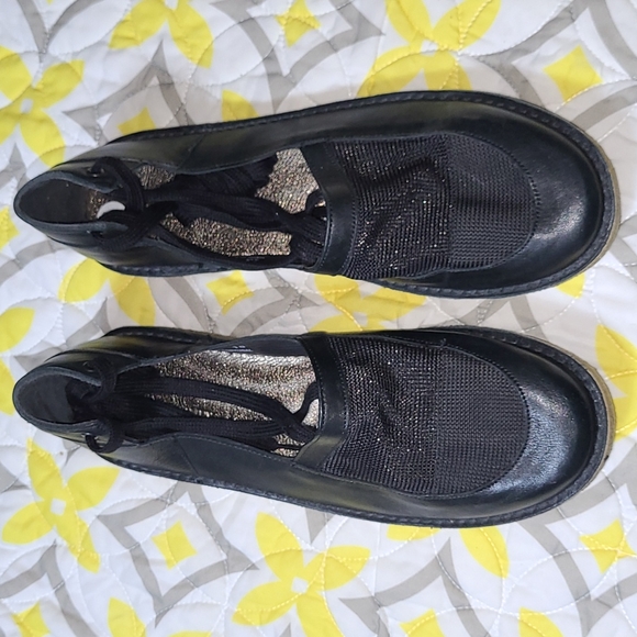 Rachel Comey Frisco Lace Up Slip On Leather Shoes Size 10 - Picture 2 of 9